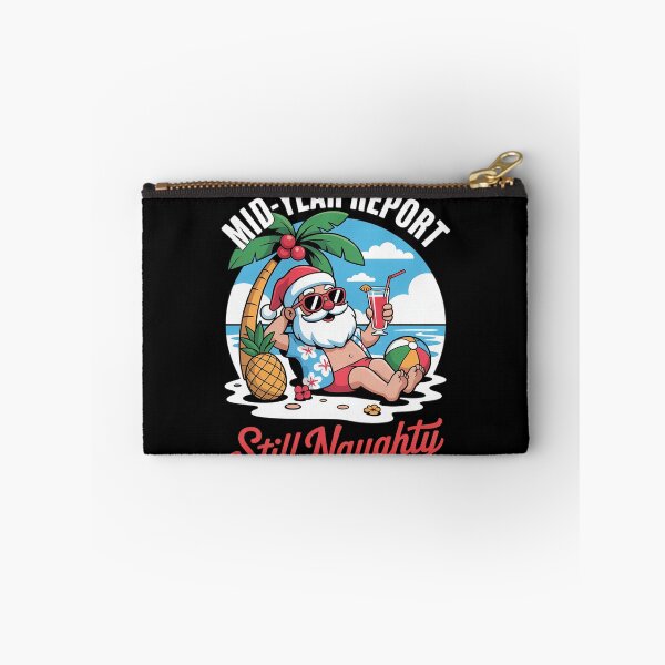 Item preview, Mid Year Report Still Naughty Funny Christmas In July Santa21  designed and sold by RoyTill0Art.