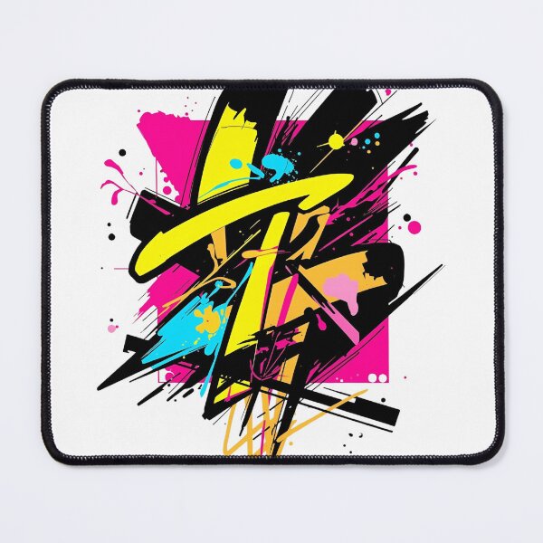 Item preview, Vibrant Abstract Graffiti Splash designed and sold by EsolinNova.