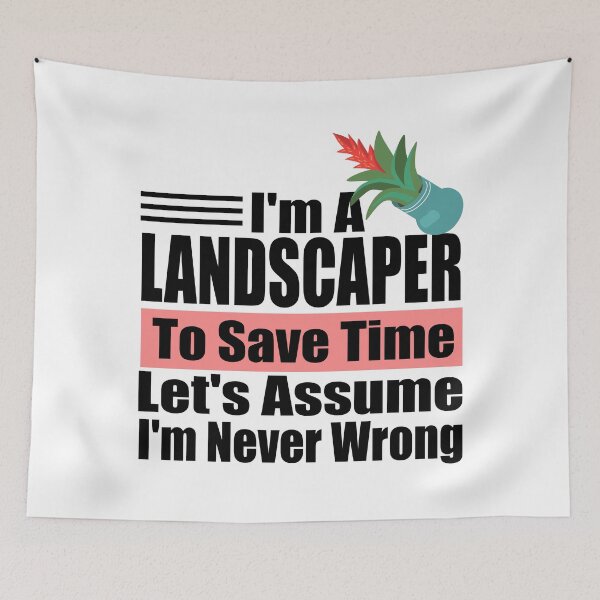 Item preview, Expert Landscaper Wisdom: Funny Garden Designer Slogan | Best Gift for Gardener Dad, Mom & Yard Work Pro designed and sold by karibov.