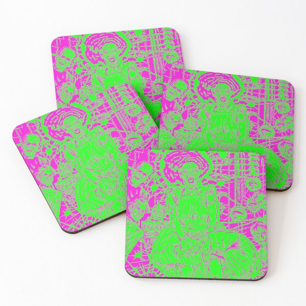 Item preview, Birth Of The Bride in Green & Magenta designed and sold by Mr Groovey.