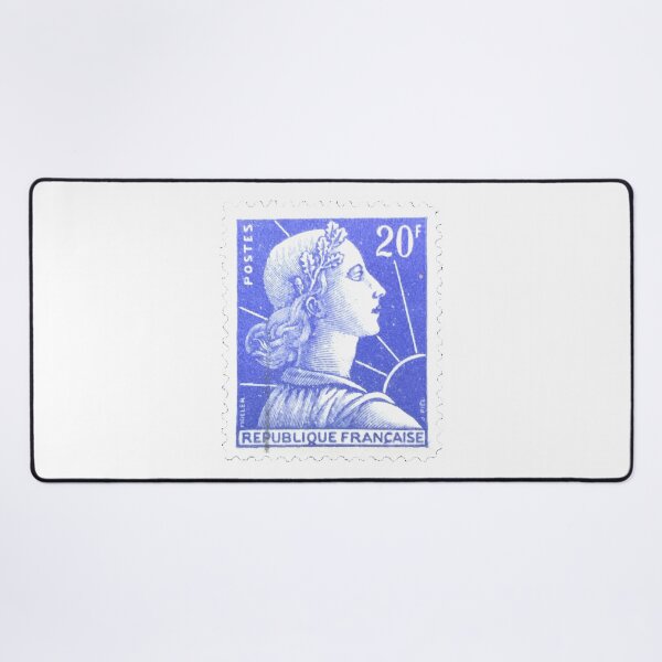 Item preview, Liberty Vintage France Blue Postage Stamp designed and sold by red-amber65.