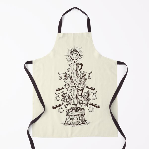 Item preview, Coffee Christmas Tree – Barista Holiday Design designed and sold by Imaginationbeyond.