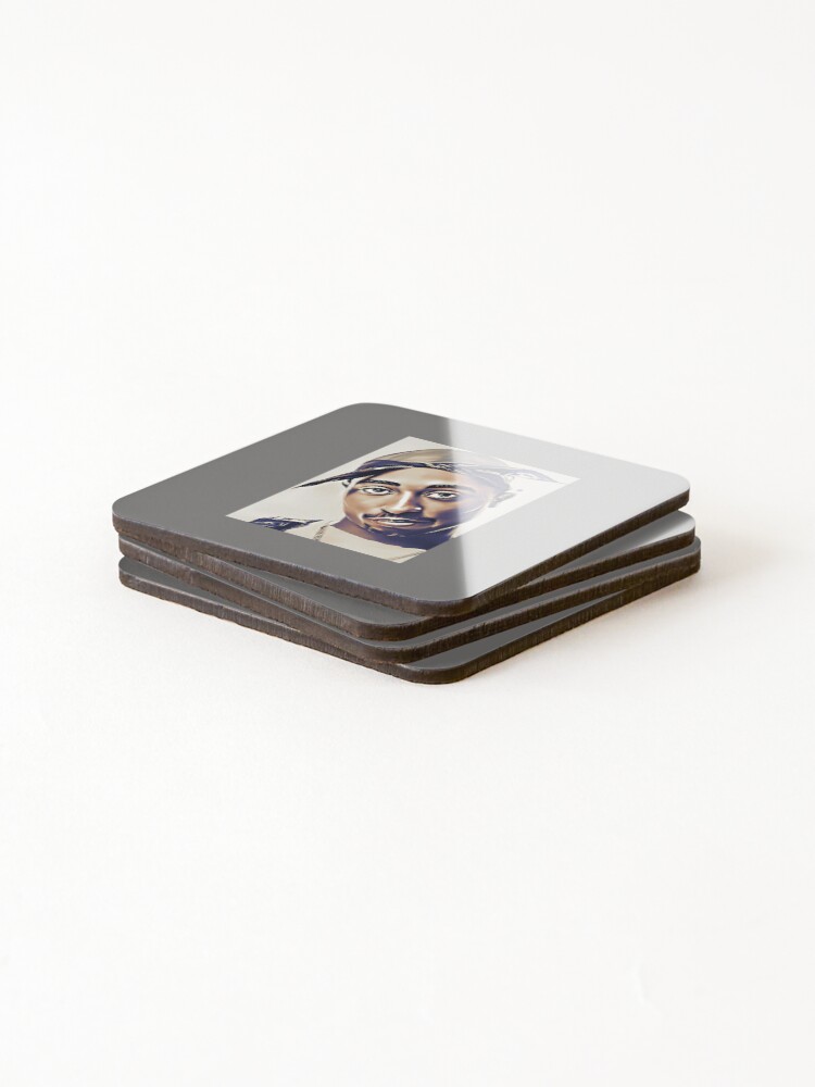 Thumbnail 4 of 5, Coasters (Set of 4), LEGENDARY-RAPPER designed and sold by MichaelJobst.