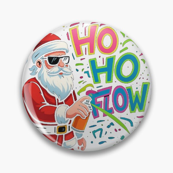Item preview, Graffiti Santa Ho Ho Flow T-Shirt – Cool Christmas Streetwear Swag Tee designed and sold by KDesignCrafts.