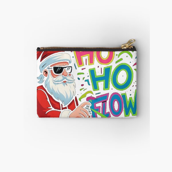 Item preview, Graffiti Santa Ho Ho Flow T-Shirt – Cool Christmas Streetwear Swag Tee designed and sold by KDesignCrafts.