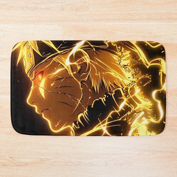 Item preview, Golden Flame Ninja – Radiant Energy Warrior Art designed and sold by Dyan4.
