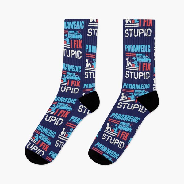 Item preview, I Fix Stupid Paramedic Funny EMT designed and sold by jaygo.