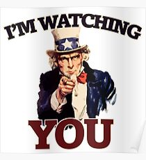 NSA is watching you Poster