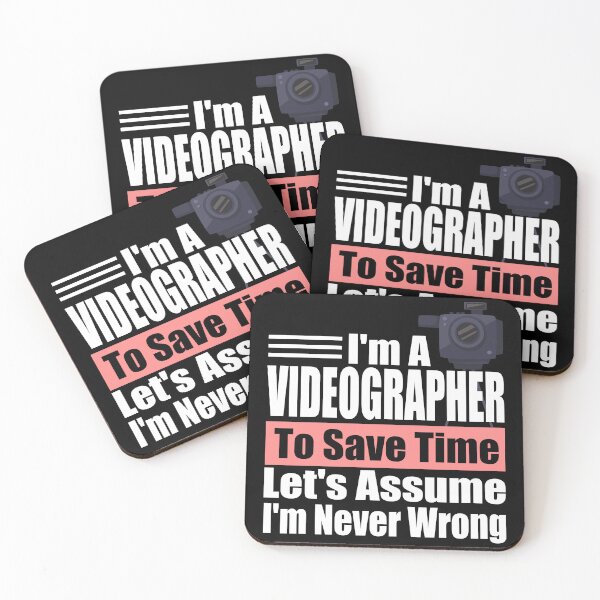 Item preview, Expert Videographer Wisdom: Funny Camera Crew Slogan | Best Unique Gift for Photographer Dad, Mom & Film Student designed and sold by karibov.