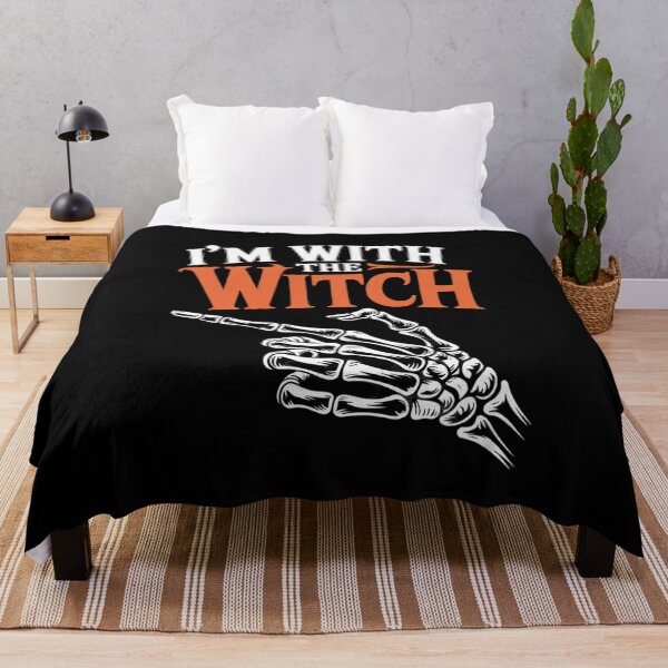 Item preview, I'm With The Witch Couples Husband Halloween Costume designed and sold by BeetleMalon.