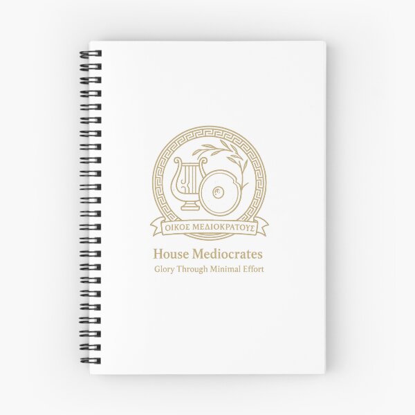 Item preview, House Mediocrates Logo designed and sold by MediocreTee's.