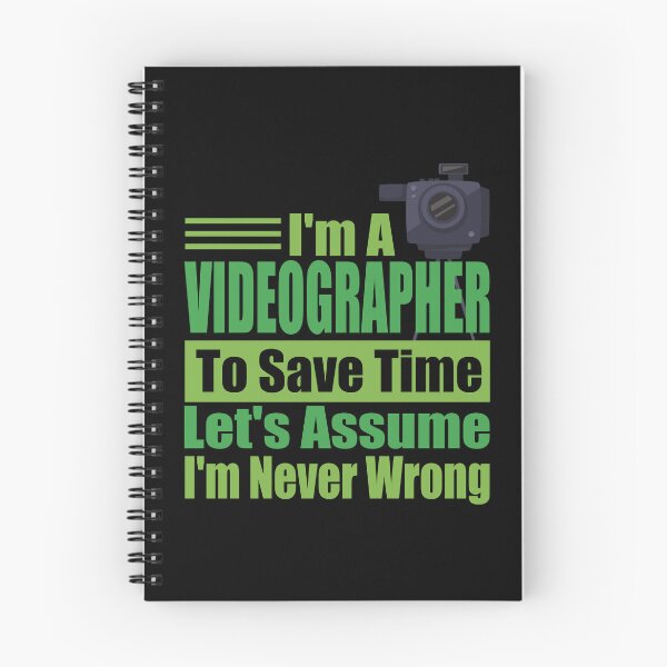 Item preview, Funny Videographer Quote – “I’m a Videographer, Let’s Assume I’m Never Wrong” – Perfect Gift for Creative Dads & Video Lovers designed and sold by karibov.
