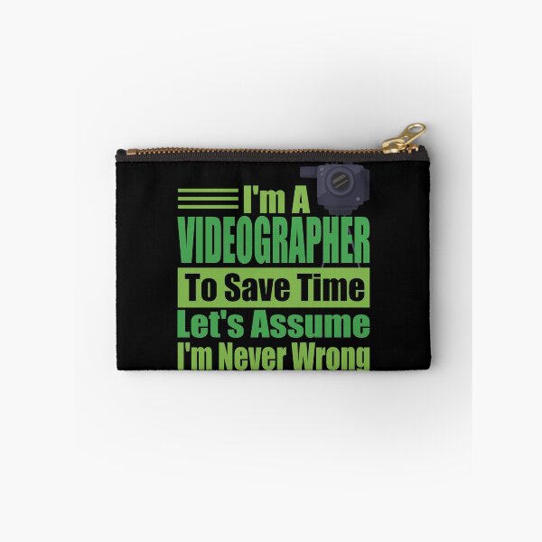Item preview, Funny Videographer Quote – “I’m a Videographer, Let’s Assume I’m Never Wrong” – Perfect Gift for Creative Dads & Video Lovers designed and sold by karibov.