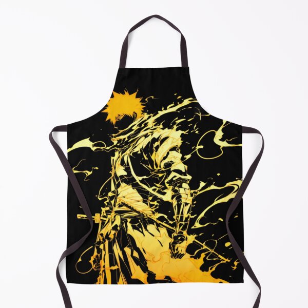 Item preview, Flame-Forged Warrior – Glowing Anime Silhouette Art designed and sold by Dyan4.