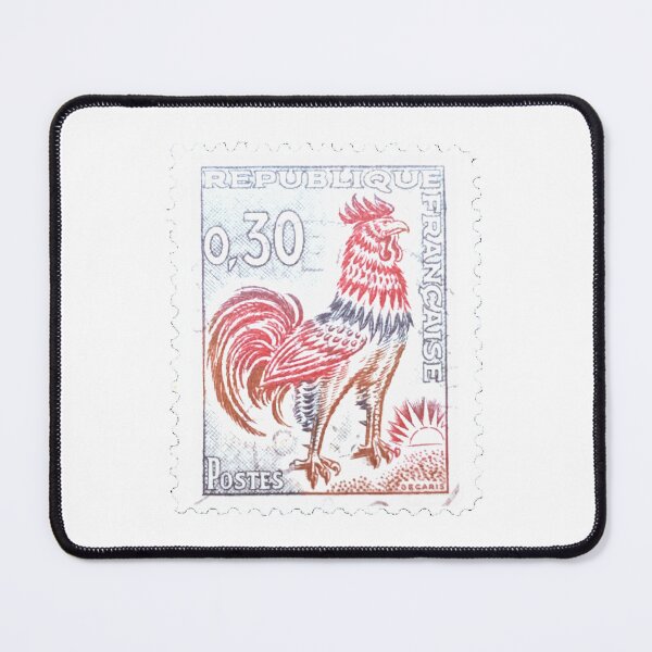 Item preview, Vintage France Cockerel Postage Stamp designed and sold by red-amber65.