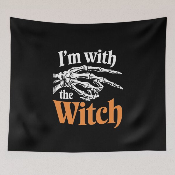 Item preview, I'm with the Witch Halloween Costume  designed and sold by THagBlue.