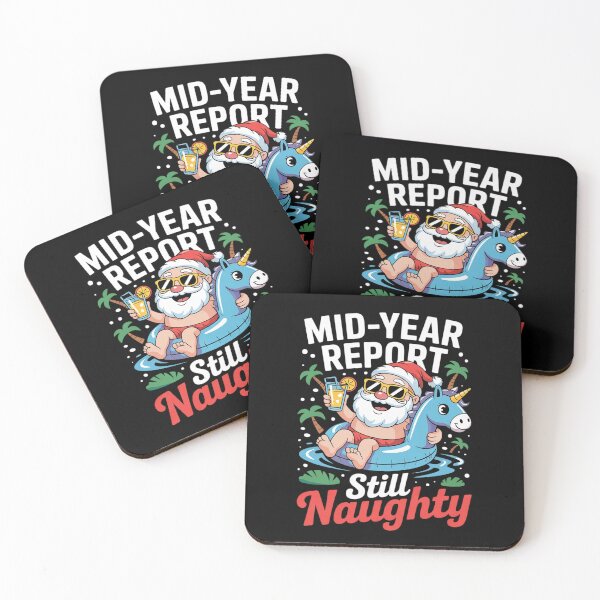 Item preview, Mid Year Report Still Naughty Funny Christmas In July Santa29  designed and sold by RsFilsingerArt.