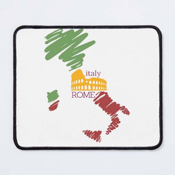 Item preview, Italy Rome Map & Colosseum – Minimal Travel Souvenir Design designed and sold by pkk72.