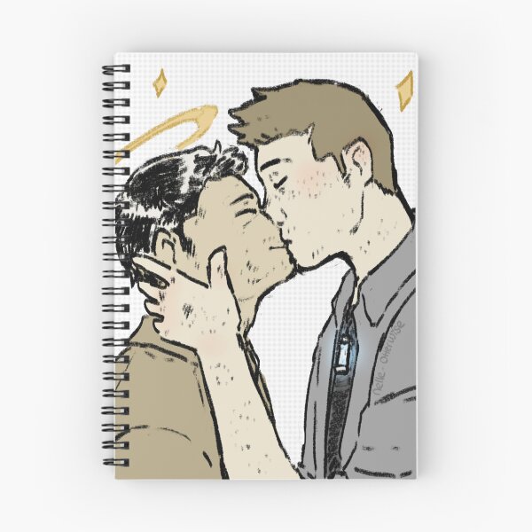 Item preview, Destiel sweet kiss designed and sold by Melle-OtterWise.