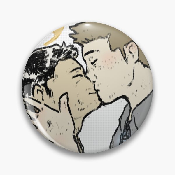 Item preview, Destiel sweet kiss designed and sold by Melle-OtterWise.