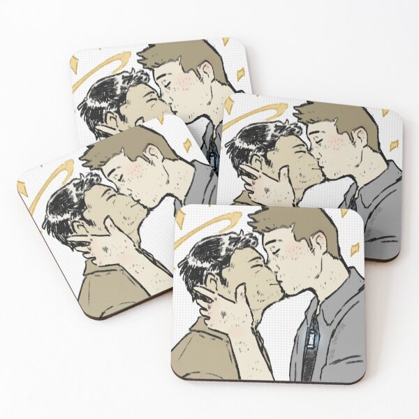 Item preview, Destiel sweet kiss designed and sold by Melle-OtterWise.
