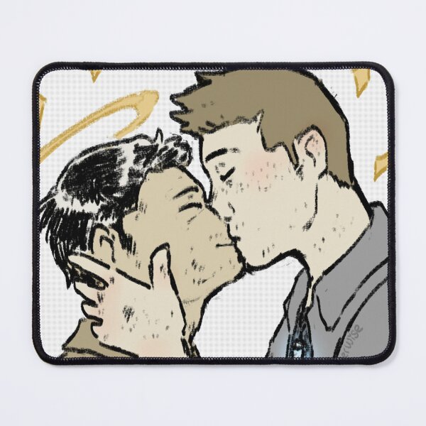 Item preview, Destiel sweet kiss designed and sold by Melle-OtterWise.