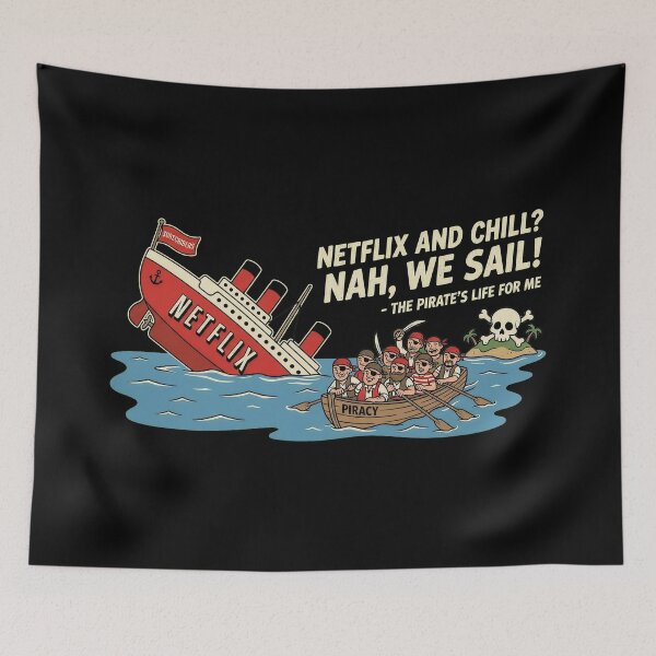 Item preview, Abandon Ship: The Great Streaming Exodus designed and sold by NetrunnerZero.