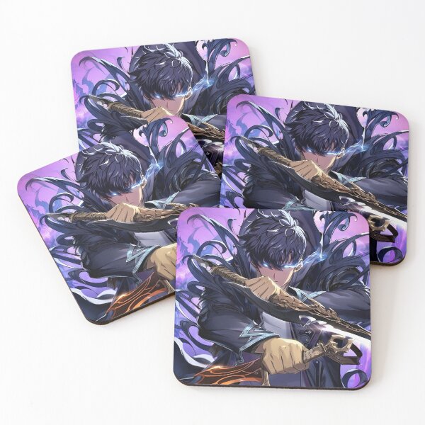 Item preview, Dual-Blade Shadow Assassin – Dark Energy Anime Warrior Art designed and sold by Dyan4.