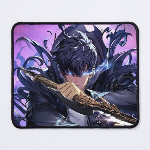 Item preview, Dual-Blade Shadow Assassin – Dark Energy Anime Warrior Art designed and sold by Dyan4.