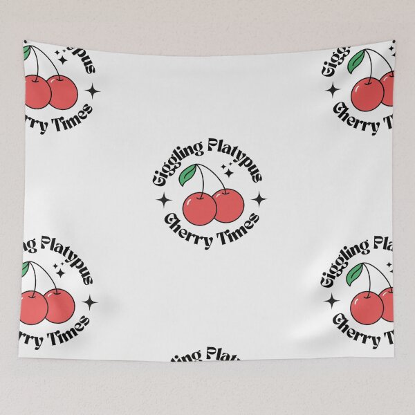 Item preview, Retro Cherries – Playful Aesthetic Fruit Art designed and sold by DreamArtis.