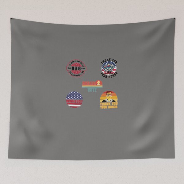 Item preview, LEGEND-FEMINIST-ICON-RIP-NOTORIOUS-RBG-STICKER-PACK designed and sold by MichaelJobst.