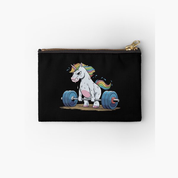 Item preview, Funny Unicorn Weightlifting Deadlift Fitness Gym Barbell designed and sold by MyraLorri.