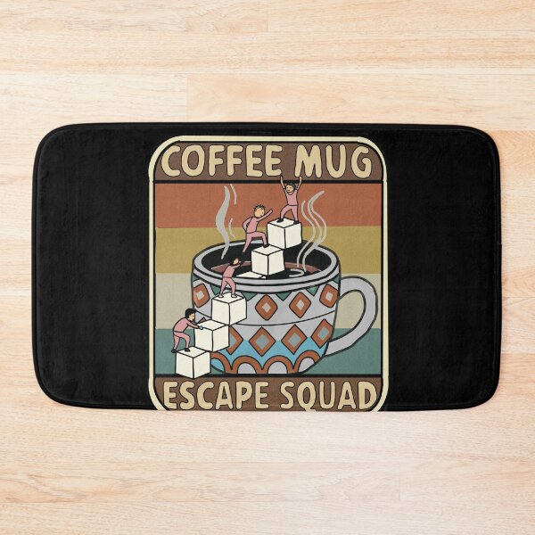 Item preview, Coffee Mug Escape Squad – Funny Coffee Mug Quote for Coffee Lovers designed and sold by Popstudio85.