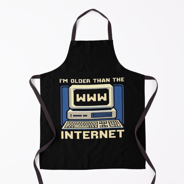 Item preview, I’m Older Than the Internet – Retro Computer Graphic with WWW Pixel Art designed and sold by Bright Nest Studio.