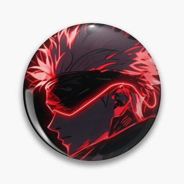 Item preview, Crimson Neon Shadow – Glowing Cyber Samurai Silhouette designed and sold by Dyan4.