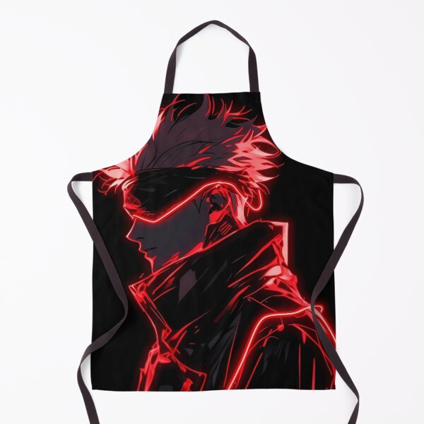 Item preview, Crimson Neon Shadow – Glowing Cyber Samurai Silhouette designed and sold by Dyan4.