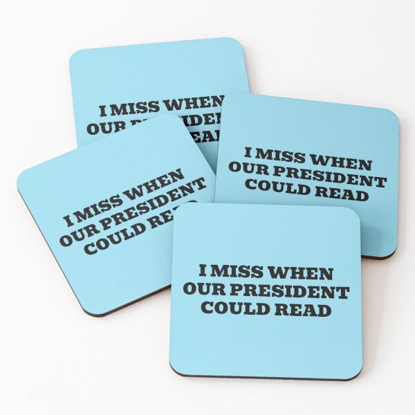 Item preview, I Miss When Our President Could Read designed and sold by WakeNBake-Tees.