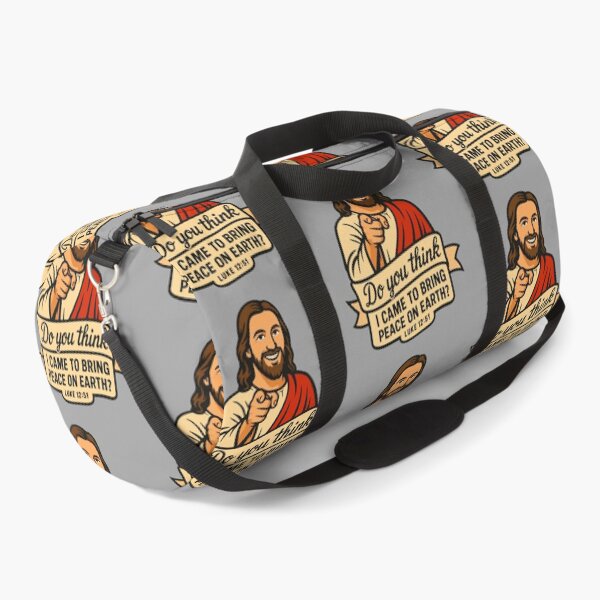 Item preview, Luke 12:51 Do you think I came to bring peace on earth  designed and sold by plushism.
