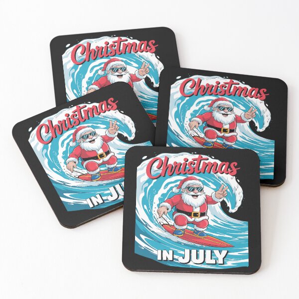 Item preview, Funny Christmas In July Hawaii Santa Beach Summer Vacation25  designed and sold by VerseFarm.