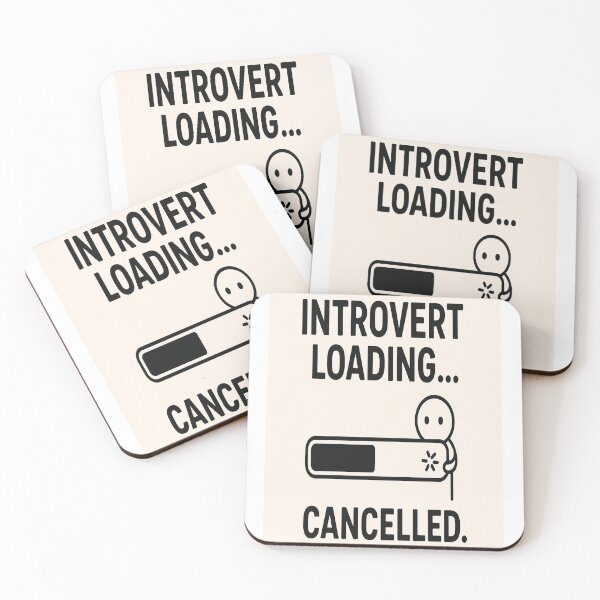 Item preview, Funny Introvert Loading Cancelled Graphic Art designed and sold by HiteshArt111.