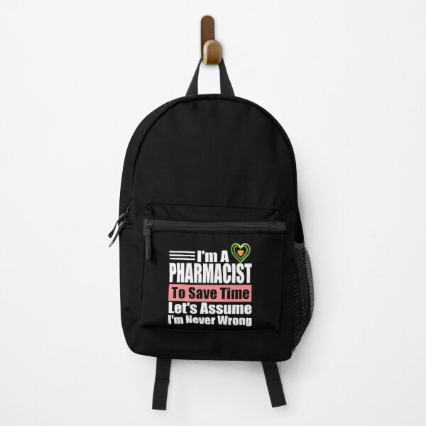 Item preview, Funny Pharmacist Quote – “I’m a Pharmacist, Let’s Assume I’m Never Wrong” | Pharmacy Humor Gift for Men & Women designed and sold by karibov.