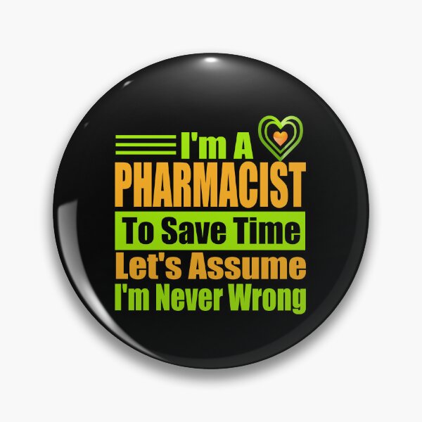 Item preview, Expert Pharmacist Wisdom: Funny Chemist Slogan | Best Novelty Gift for Pharmacy Dad, Mom & Medical Professional designed and sold by karibov.