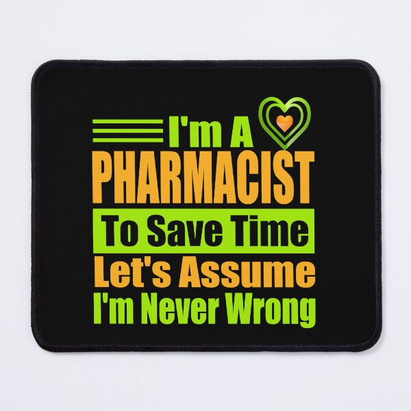 Item preview, Expert Pharmacist Wisdom: Funny Chemist Slogan | Best Novelty Gift for Pharmacy Dad, Mom & Medical Professional designed and sold by karibov.