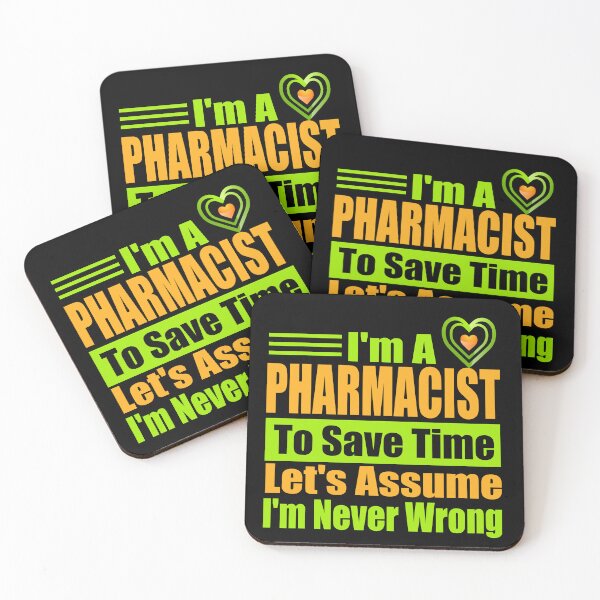 Item preview, Expert Pharmacist Wisdom: Funny Chemist Slogan | Best Novelty Gift for Pharmacy Dad, Mom & Medical Professional designed and sold by karibov.