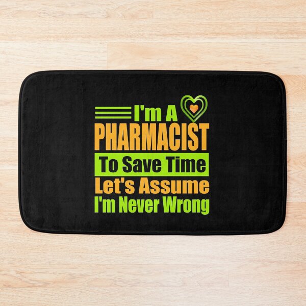 Item preview, Expert Pharmacist Wisdom: Funny Chemist Slogan | Best Novelty Gift for Pharmacy Dad, Mom & Medical Professional designed and sold by karibov.