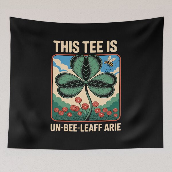 Item preview, Un-Bee-Leaf-Able Cottagecore Bee Forest designed and sold by ShelFisher.
