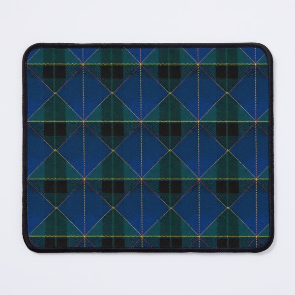 Item preview, Classic Deep Blue Forest Green Scottish Tartan Plaid Pattern designed and sold by svarupa.