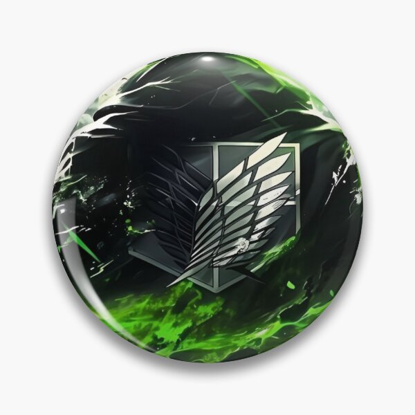 Item preview, Epic Anime Soldier with Glowing Green Energy – Dark Action Artwork designed and sold by Dyan4.