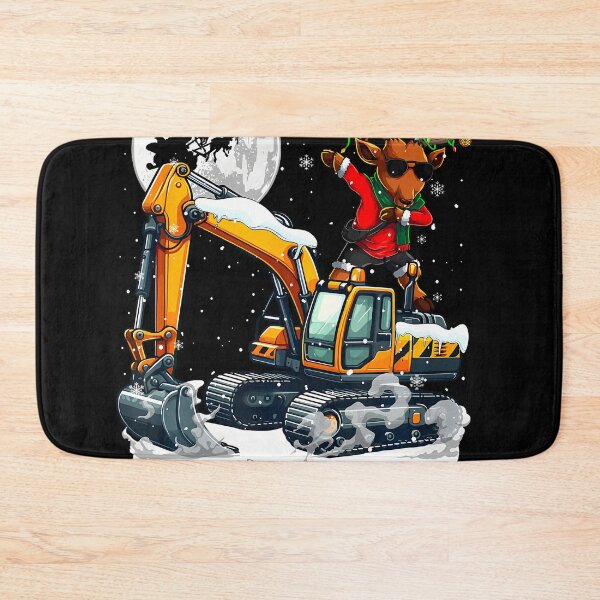 Item preview, Dabbing Reindeer On Excavator Truck Christmas Driver Lover designed and sold by JeneMindy.