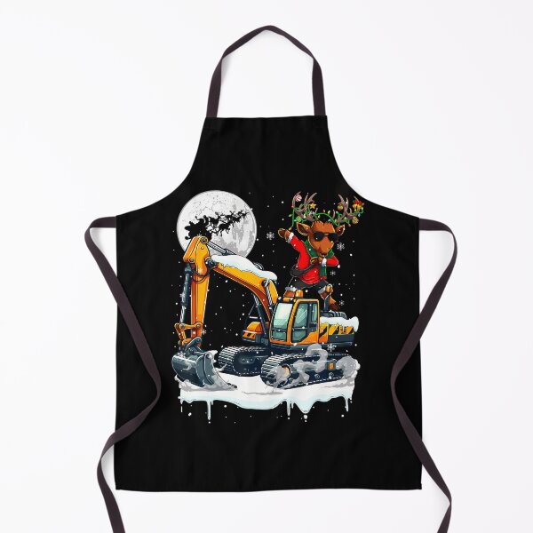 Item preview, Dabbing Reindeer On Excavator Truck Christmas Driver Lover designed and sold by JeneMindy.